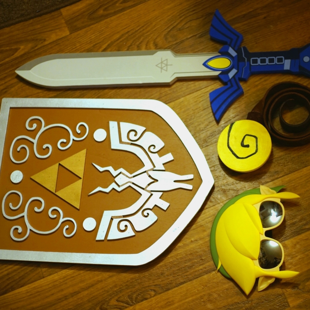Toon Link Cosplay Costume Handmade